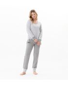 Pyjama Flocon 102 gris chiné