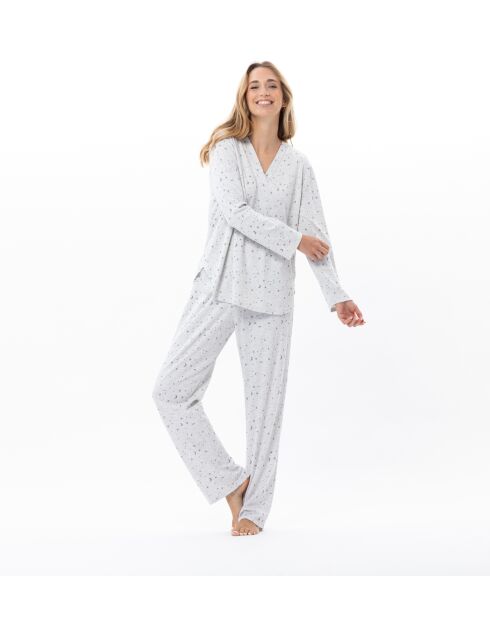 Pyjama Luna 102 gris chiné