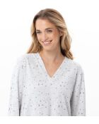 Pyjama Luna 102 gris chiné