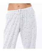 Pyjama Luna 102 gris chiné