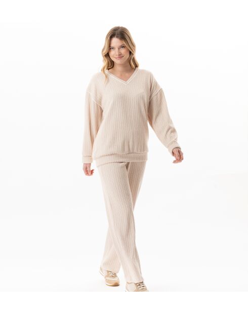 Ensemble Homewear Shetland 124 beige