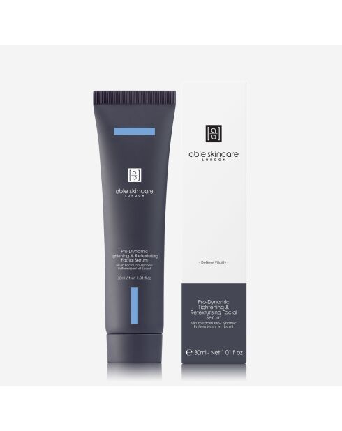 Sérum facial pro - dynamique raffermissant et resurfaçant - 30ml