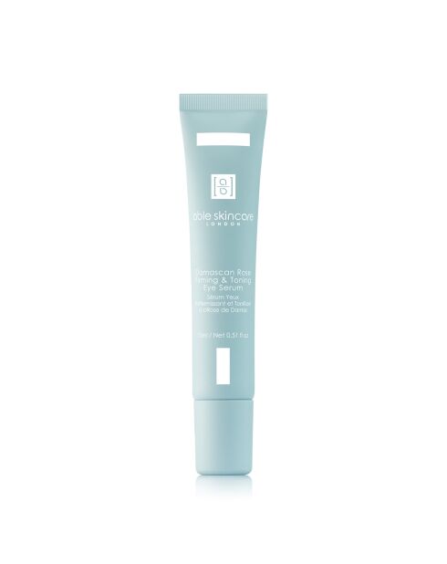 Sérum contour des yeux raffermissant et tonifiant à la rose de Damas - 15ml