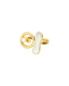 Bague ajustable Fishbone fever blanche