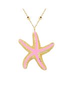 Sautoir Star Is Born rose