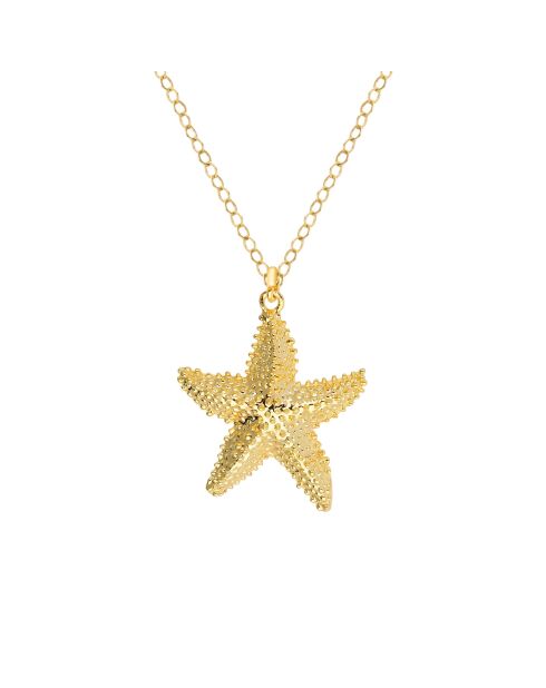 Collier star is born doré