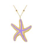 Sautoir Star Is Born lilas