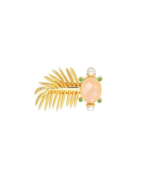 Broche Palm vibes rose