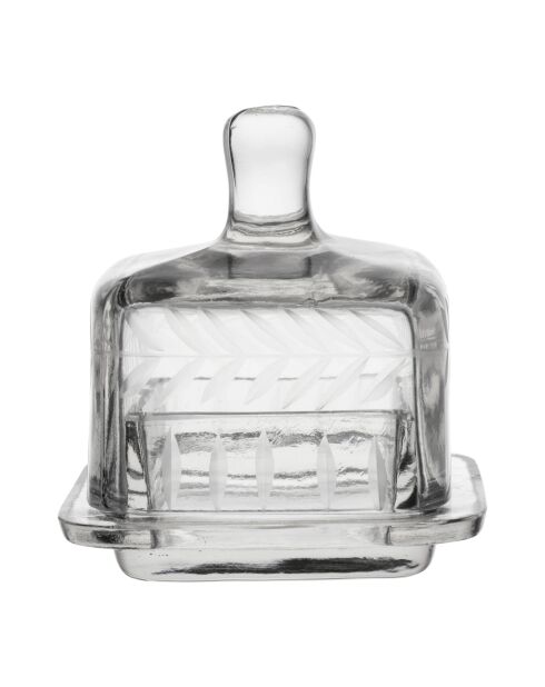 Azelie quadratische Butterdose - 8x8xH9 cm