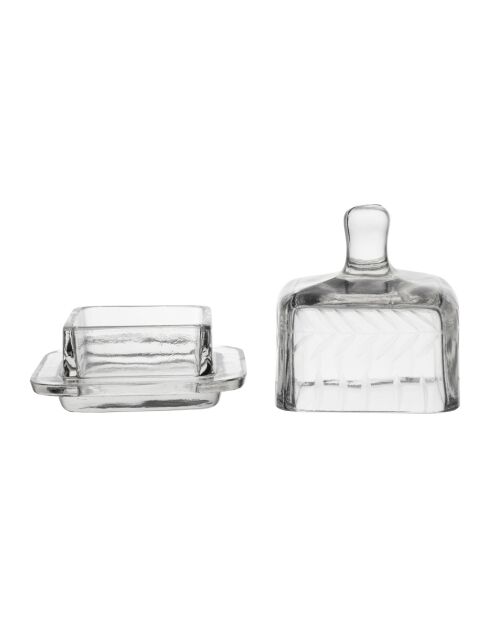 Azelie quadratische Butterdose - 8x8xH9 cm