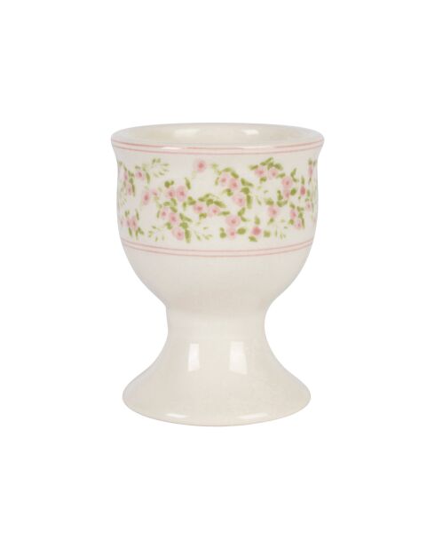 Coquetier rose/vert - D5xH6 cm