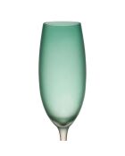 Flûte Adria verte/corail givré - 22 cl