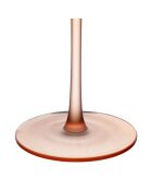 Flûte Adria verte/corail givré - 22 cl