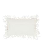 Housse de coussin en coton Mare blanc cassé - 50x30 cm