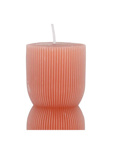 6 Bougies Organic terracotta 150 g - D4,5xH12,5 cm