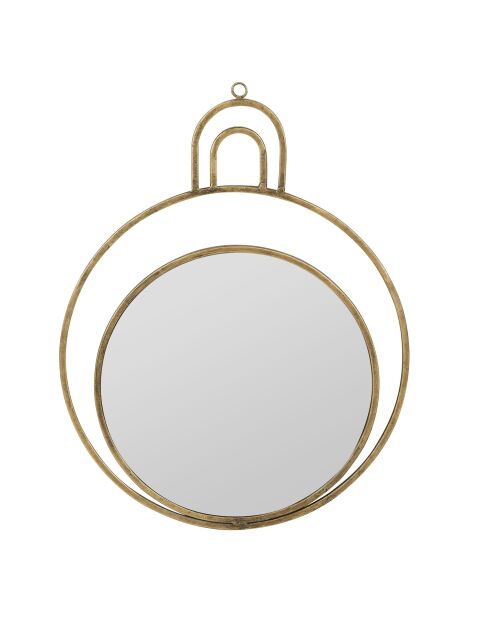 Miroir Koshi doré - 35x45,5 cm