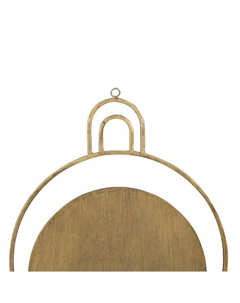 Miroir Koshi doré - 35x45,5 cm