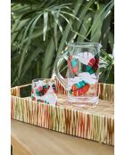 6 Gobelets Seguia multicolores - 25 cl