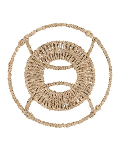 Sottopentola da mare naturale del Borneo - D20 cm