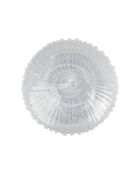 Plat creux Fleur blanc - D27xH6 cm