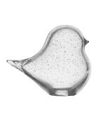 Déco oiseau Bouvreuil - 17x10,5xH13 cm