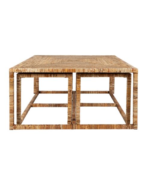 3 tables basses Pasil naturelles