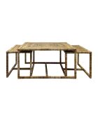 3 tables basses Pasil naturelles