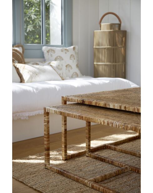 3 tables basses Pasil naturelles