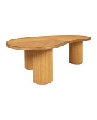 Table basse Saori naturelle - 124x73xH40 cm