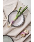 Chemin de table en coton 175 g/m² Nalia naturel - 160x50 cm