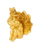 Candela in paraffina Golden Angel - 12x8,5xH15,5 cm