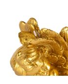 Candela in paraffina Golden Angel - 12x8,5xH15,5 cm