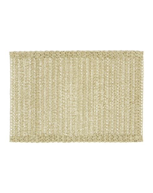 6 Sets de table Toiline vert clair - 45x30 cm