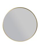 Miroir Ilena doré - D60 cm