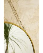 Miroir Ilena doré - D60 cm