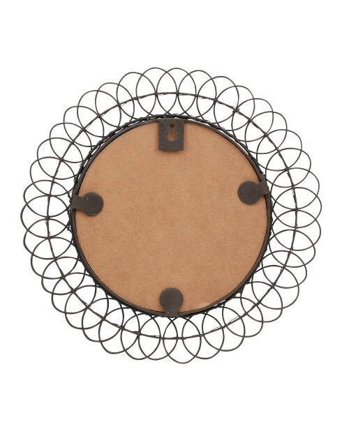Miroir Lore noir - D31 cm