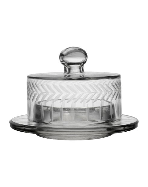 Azelie runde Butterdose - D14xh10 cm