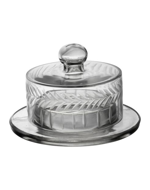 Azelie runde Butterdose - D14xh10 cm