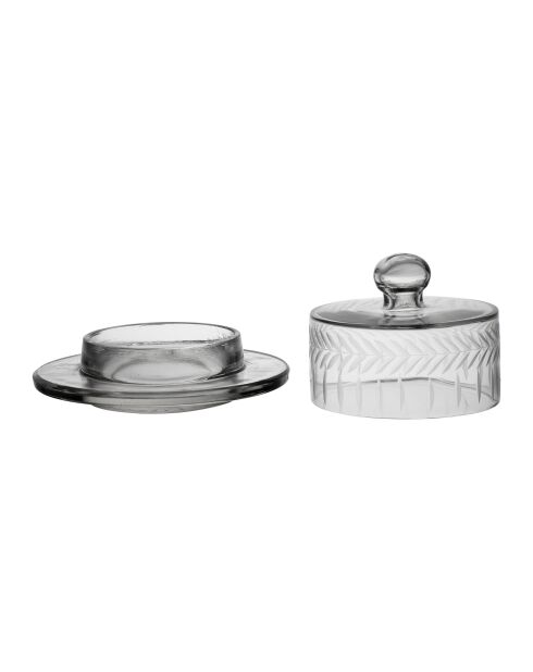 Azelie runde Butterdose - D14xh10 cm