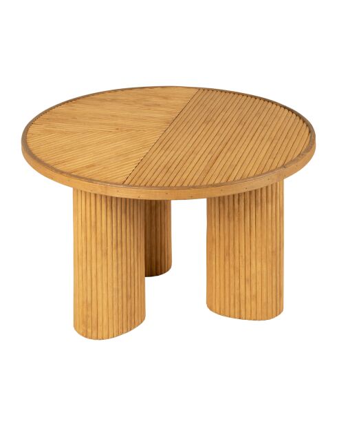 Table basse Saori naturelle - D55xH35 cm