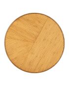 Table basse Saori naturelle - D55xH35 cm