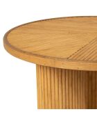 Table basse Saori naturelle - D55xH35 cm