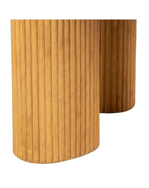 Table basse Saori naturelle - D55xH35 cm
