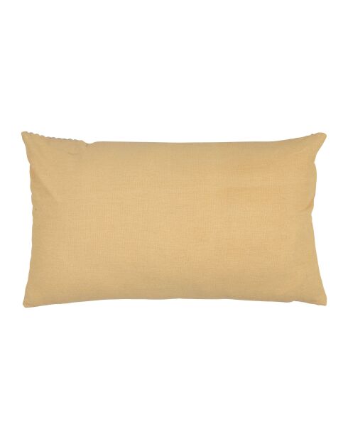 Klosen Kissenhülle aus Kord elfenbeinfarben/beige - 50x30 cm