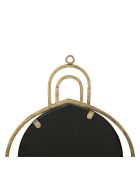 Miroir ovale Koshi doré - 30x54,5 cm