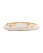 Fodera per cuscino Soleil in cotone bianco/naturale - 50x30 cm