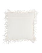 Housse de coussin en coton Mare blanc cassé - 45x45 cm