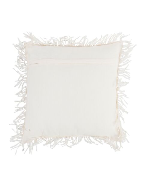 Housse de coussin en coton Mare blanc cassé - 45x45 cm