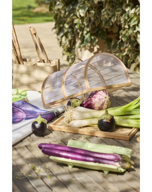 Natuurlijke Ria clip - L26,5 cm