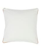 Housse de coussin en coton Haos blanche - 45x45 cm